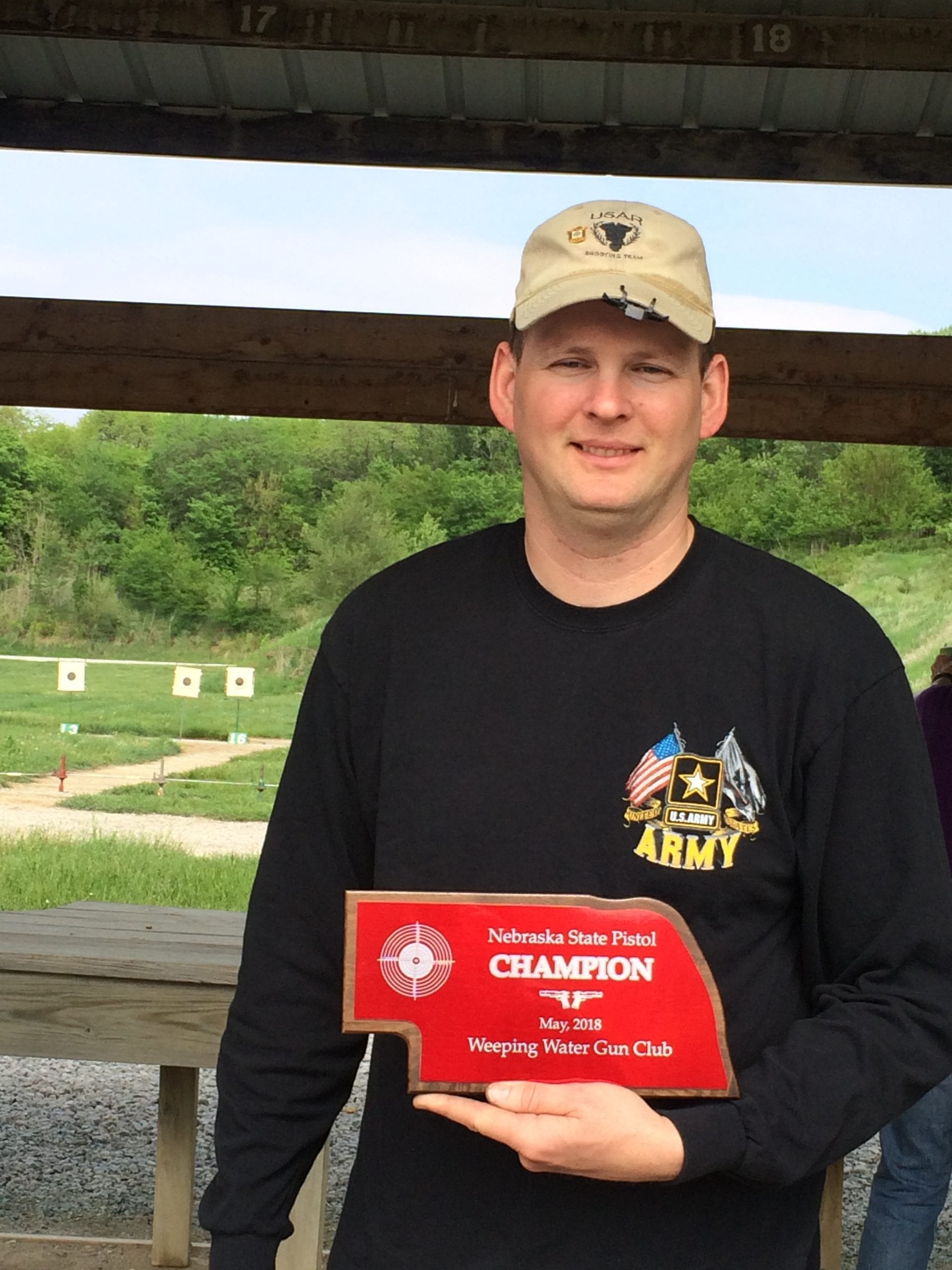 Weeping Water Gun Club State Pistol Champion Jon Rosemead
